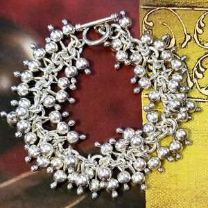 Silpada Sterling Silver Cha Cha Bracelet